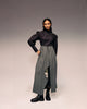 Olive Print Reversible Flap Skirt