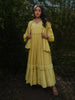 Serphina Set - Dress and Jacket - Yellow Yorker