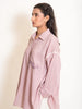 Clam Set (Top + Pants) Mul Cotton Ash Pink