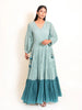 Stark Dress Mul Cotton -Mint Green
