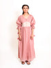 Turt Dress Mul Cotton - Onion Pink