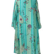Mint Blue Stripe Tunic Dress