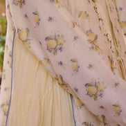 Amily Dress and Jacket Set - Lemon Print