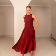 Ami Modal Panelled Dress