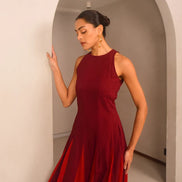 Ami Modal Panelled Dress