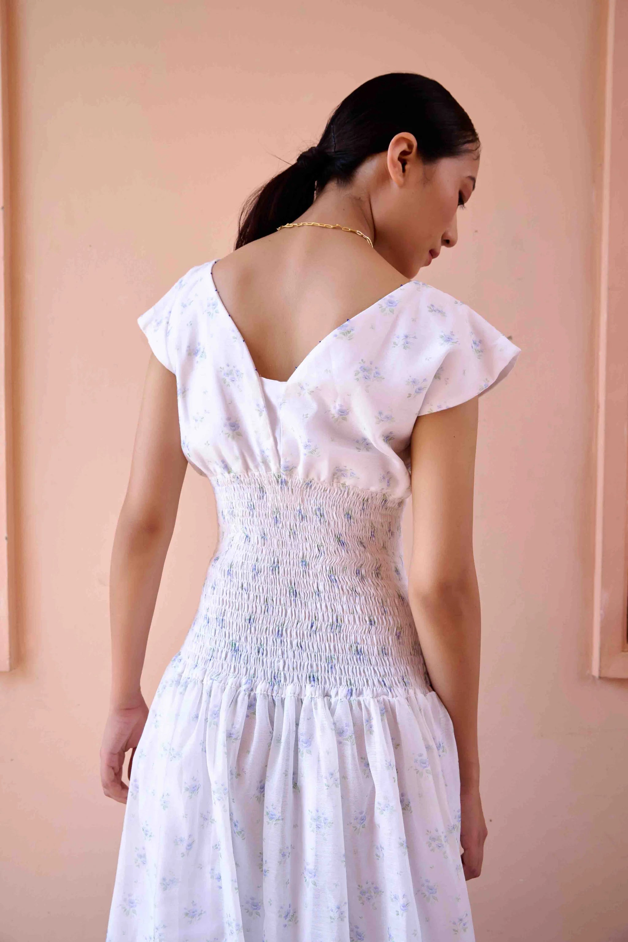 Annie Dress and Jacket Set - Flower Print