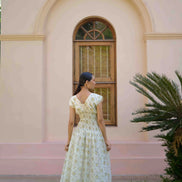 Annie Dress and Jacket Set - Lemon Print