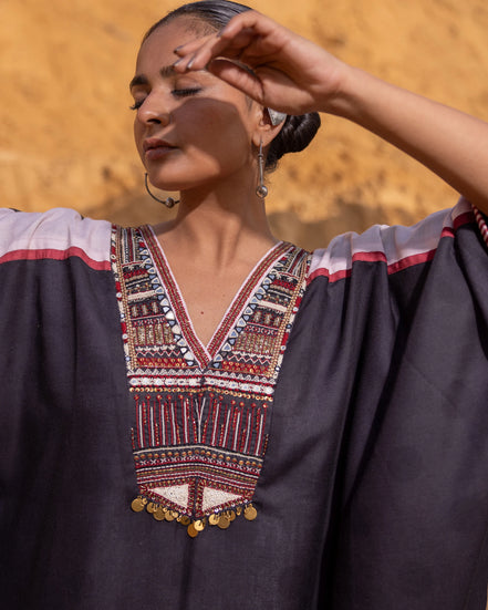 Axia Kaftan - Black