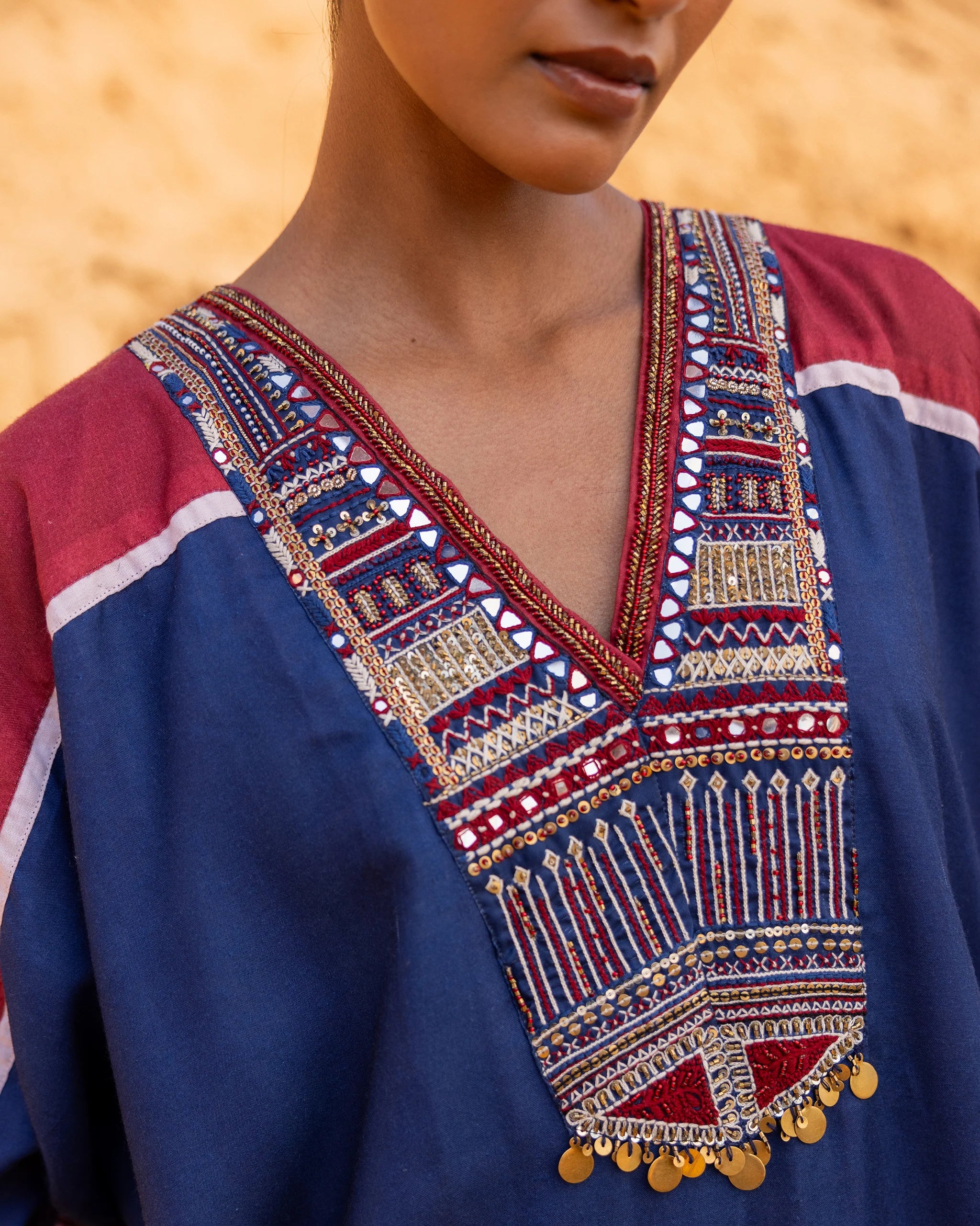 Axia Kaftan - Blue