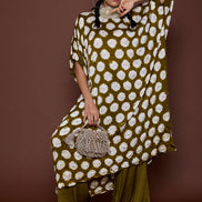 Bandhani Rosetta Kurta and Pant Set – Chakri