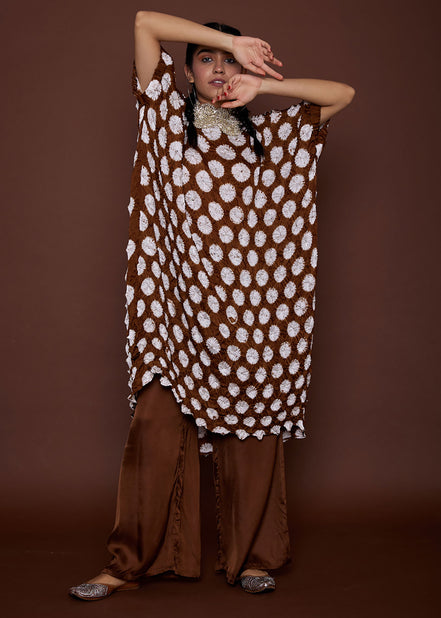 Bandhani Rosetta Kurta and Pant Set – Chakri