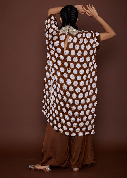 Bandhani Rosetta Kurta and Pant Set – Chakri