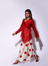 Bandhani Drape Skirt