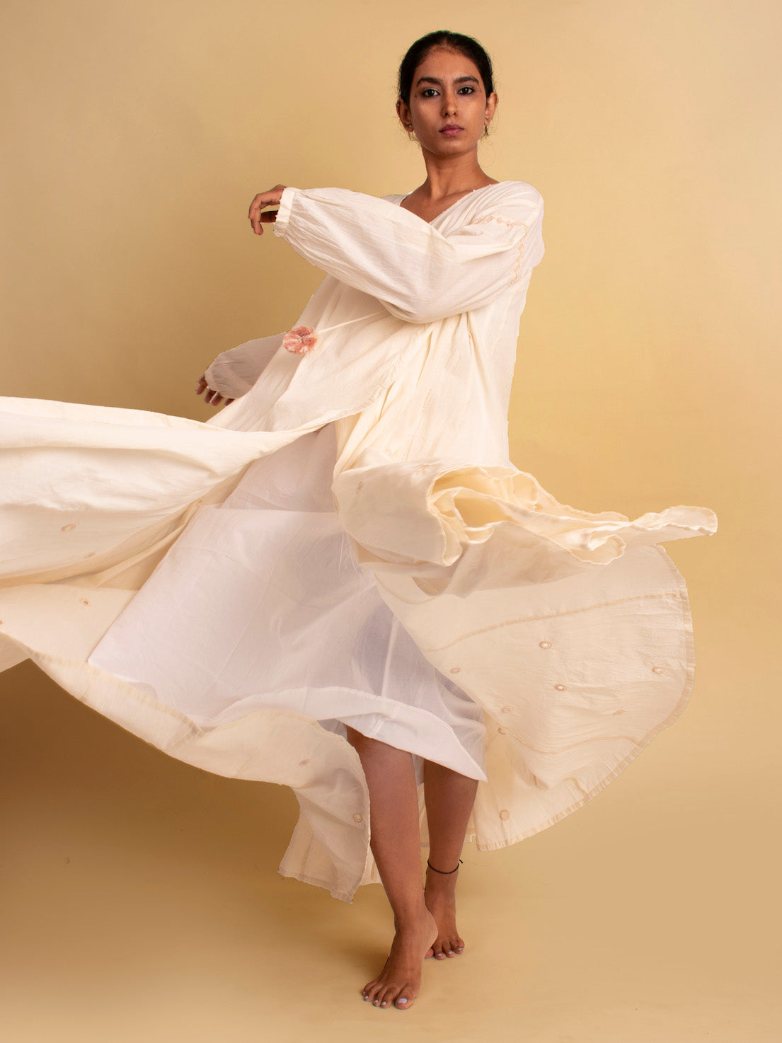 Bari Dress - Beige