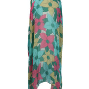 Big Floral Kaftan Shirt Dress