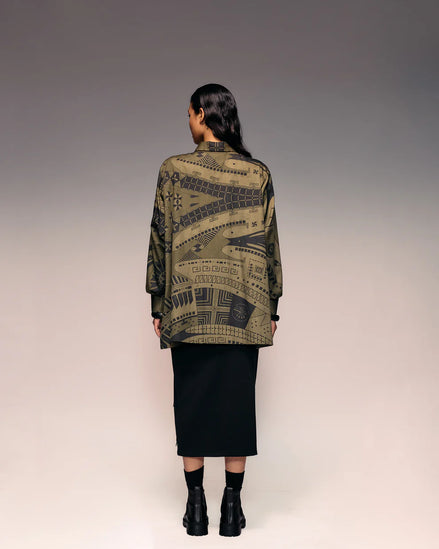 Black Knit Skirt