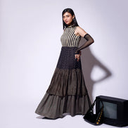 Black tier Dress