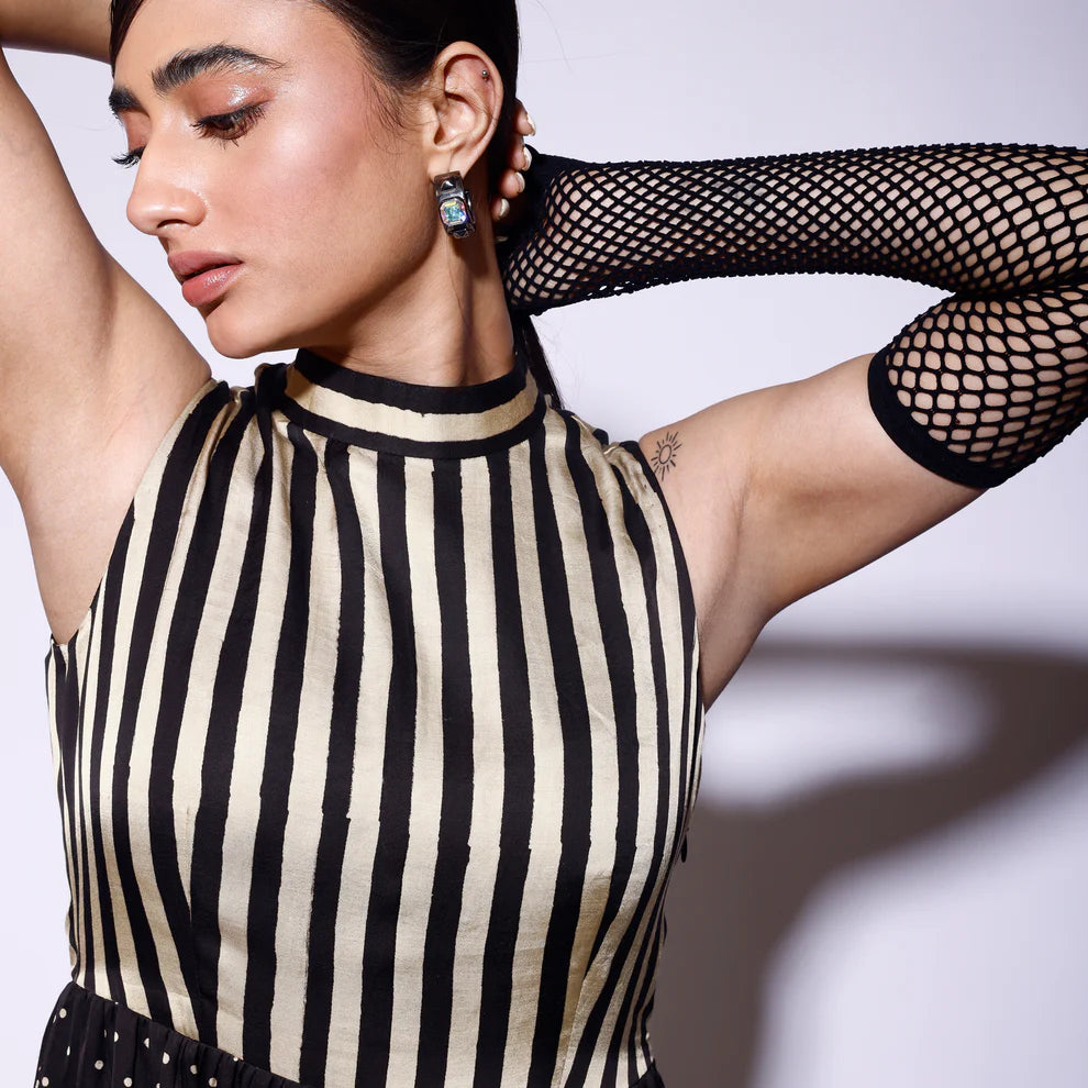 Black tier Dress