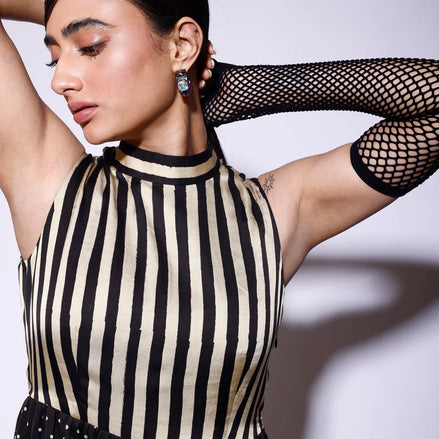 Black tier Dress