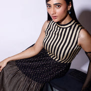 Black tier Dress