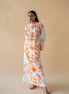 Camel Print Long Dress