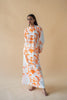 Camel Print Long Dress