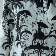 Camel Print Long Dress