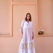 Charlotte Dress - White