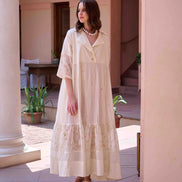 Charlotte Dress - Beige