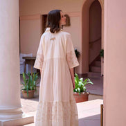 Charlotte Dress - Beige