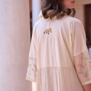 Charlotte Dress - Beige