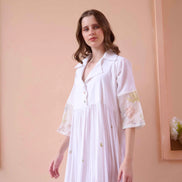 Charlotte Dress - White