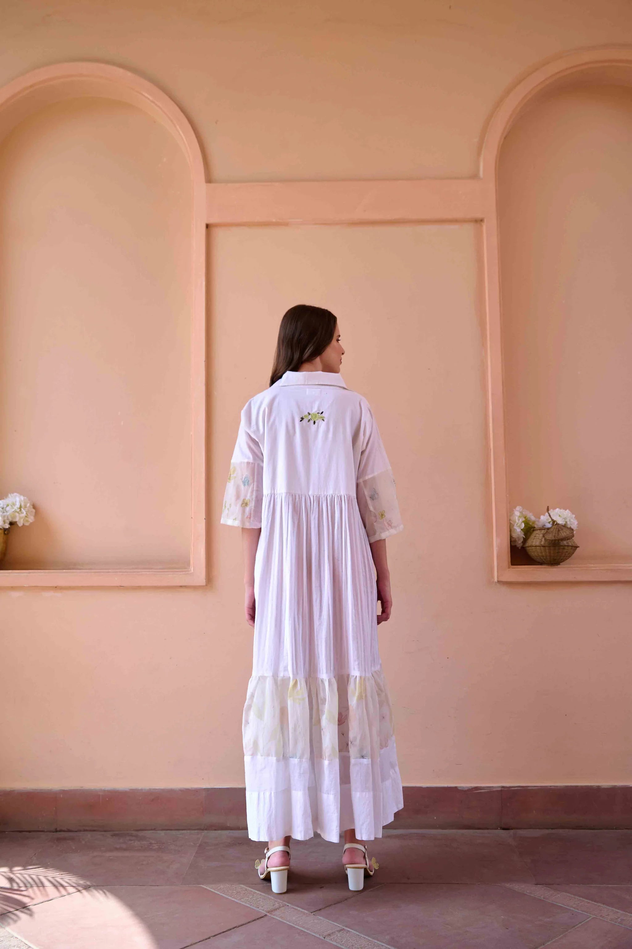 Charlotte Dress - White
