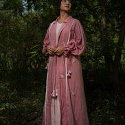 Charmaine Set - Dress and Jacket - Pink