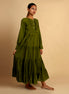 Dhari Dress - Green