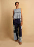 Dain Set ( Top & Pant )- Blue