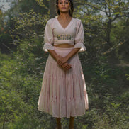 Daliso Set - Top and Skirt - Beige