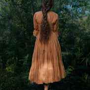 Daliso Set - Top and Skirt - Orange