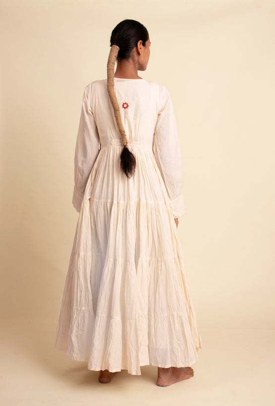 Dhari Dress - Beige