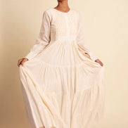 Dhari Dress - Beige
