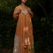 Dina Set - Dress and Jacket - Orange