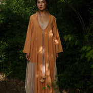 Dina Set - Dress and Jacket - Orange