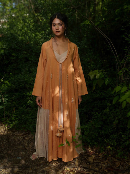 Dina Set - Dress and Jacket - Orange