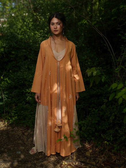 Dina Set - Dress and Jacket - Orange