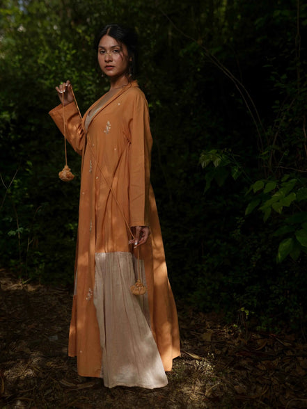 Dina Set - Dress and Jacket - Orange