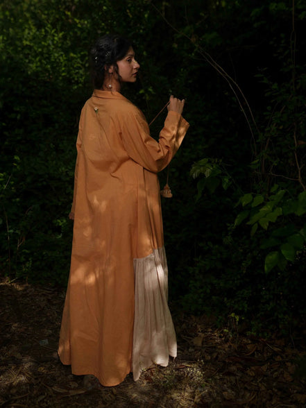 Dina Set - Dress and Jacket - Orange