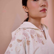 Edwin Top and Skirt Set - Beige