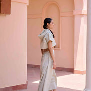 Edwin Top and Skirt Set - Grey
