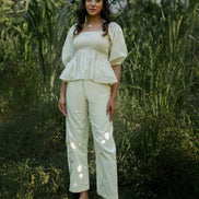 Erelah Set - Top and Pants Beige