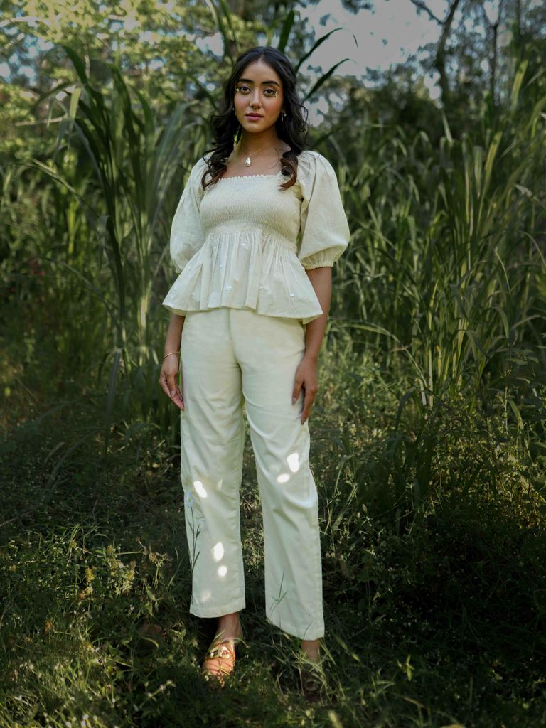 Erelah Set - Top and Pants Beige